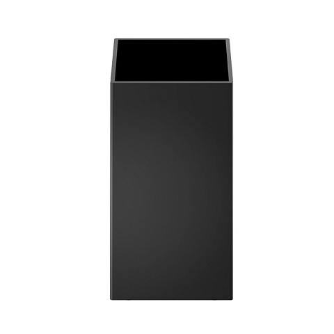 Decor Walther Cube DW 352 Баночка универсальная 4x4x8см, цвет: черный матовый, 0837160