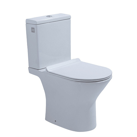 Унитаз компакт ORANS WM9902 P-trap / Geberit/ Rimless / floor fixing kit (625x365x810)