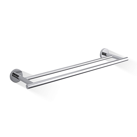 Decor Walther Basic HTD65 Полотенцедержатель двойной 65см, цвет:хром, 0531700