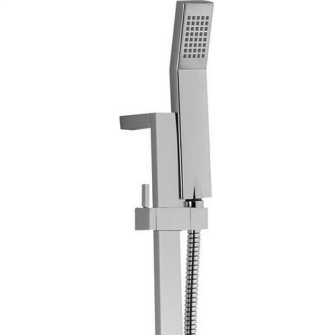 CISAL Shower Душевой гарнитур:ручная лейка,шланг 150 см,штанга 70 см, цвет хром (акция на товар из наличия), DS01004021 Акция