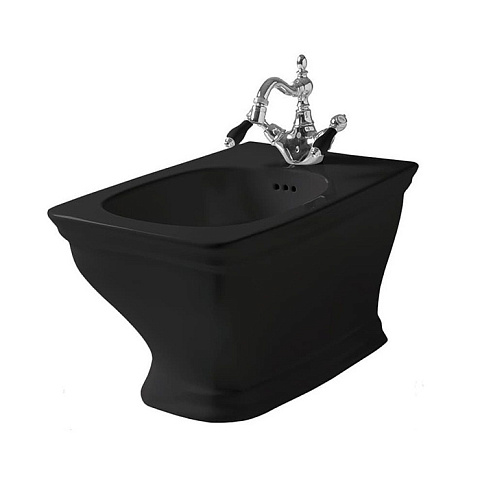 Artceram CIVITAS Биде подвесное 36х54 см, 1 отверстие, цвет: черный снят с пр-ва, CIB001 03 00