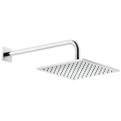GESSI Rilievo Душевая головка шарнирная для настенного крепления 250x250 мм на 1/2", цвет: хром, 59158#031