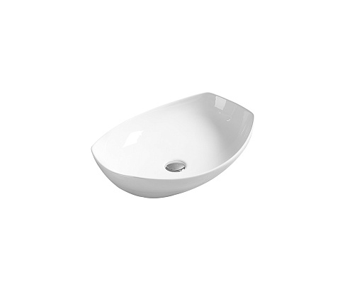 Раковина керамическая (накладная) SantiLine SL-1027