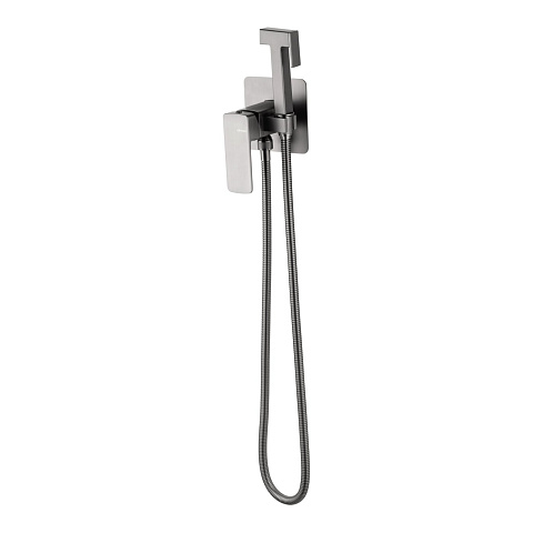 Гигиенический душ со смесителем Oliveeka D OL-829003-BN, никель матовый