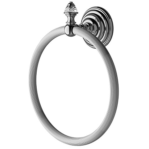 Devon&Devon Devon Diamond Полотенцедержатель кольцо, цвет хром, WHD507CR