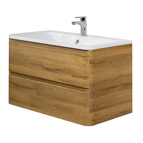 Тумба под раковину BelBagno Albano 80 см, Rovere Rustico