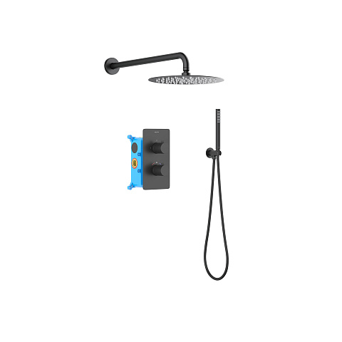 Set 3 в 1 душевой комплект Aquatek Европа AQ1376MB