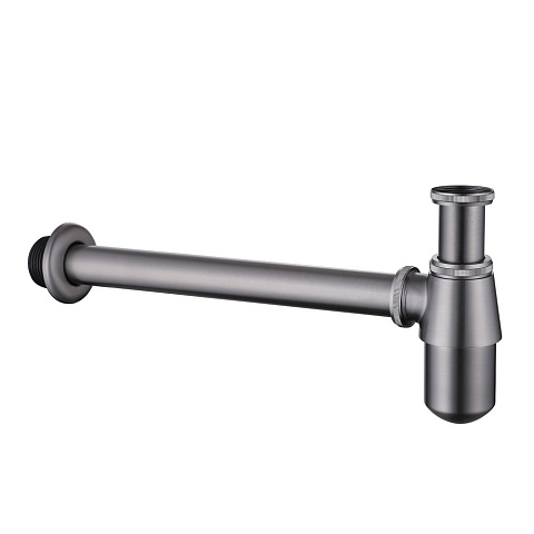 Сифон для раковины ABBER AF0032NG оружейная сталь