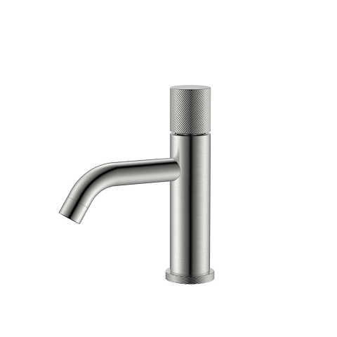 Смеситель Boheme STICK для умыв. низ. NIKEL BRUSH SPIRALE 121-NB.4