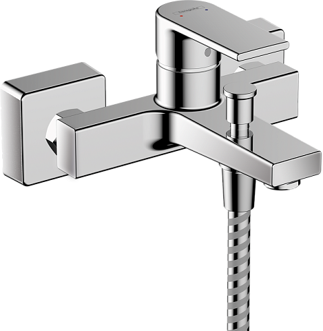 Смеситель Hansgrohe Vernis Shape для ванны, однорычажный, ВМ, хром 71450000