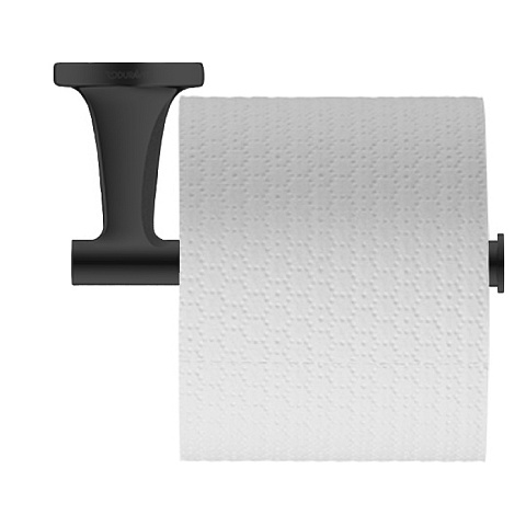 Duravit Starck T Держатель туалетной бумаги настенный цвет черный матовый, 0099374600