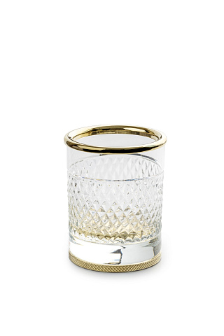 Стакан настольный Boheme AURA Gold 10252-G