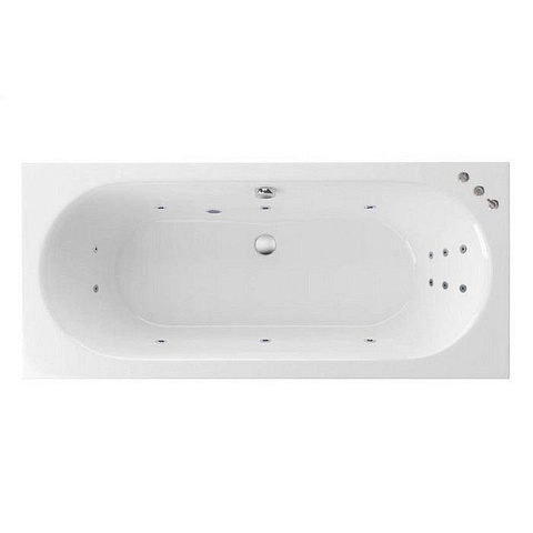 Ванна EXCELLENT Oceana 180x80 "SMART" (хром)