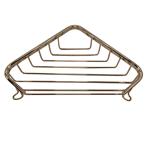TW collection TW Harmony 534, подвесная полочка-решетка угловая 18*18*h4, цвет: бронза, TWHO534br