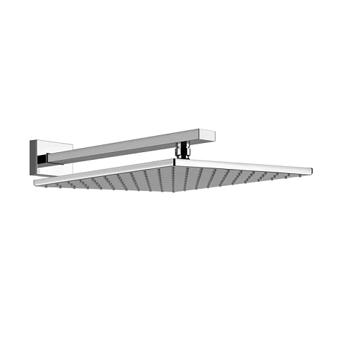Gessi Rettangolo Верхний душ для настенного крепления 300x300мм, цвет: хром, 15185#031
