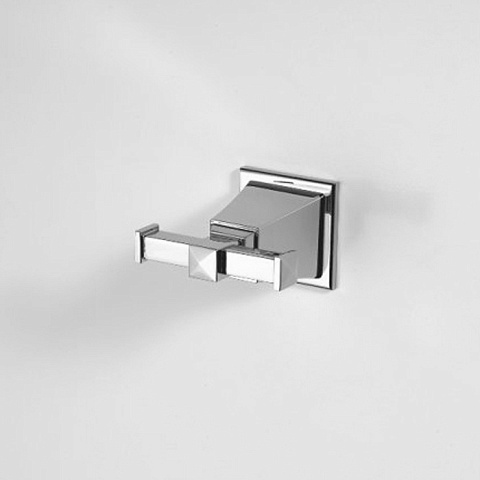Devon&Devon Devon Time Крючок двойной, хром, TM322CR