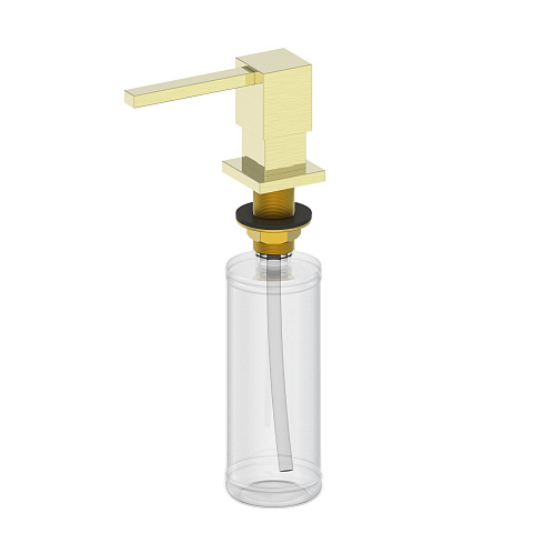 Дозатор мыла WONZON & WOGHAND, Брашированное золото WW-88SD01-BG