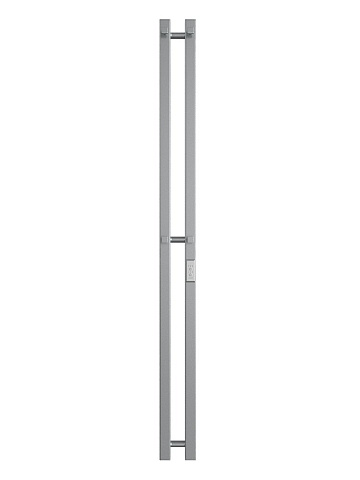 Полотенцесушитель электрический ДВИН X-2 plaza neo 120/8 (1/1), диммер (квадрат) сатин