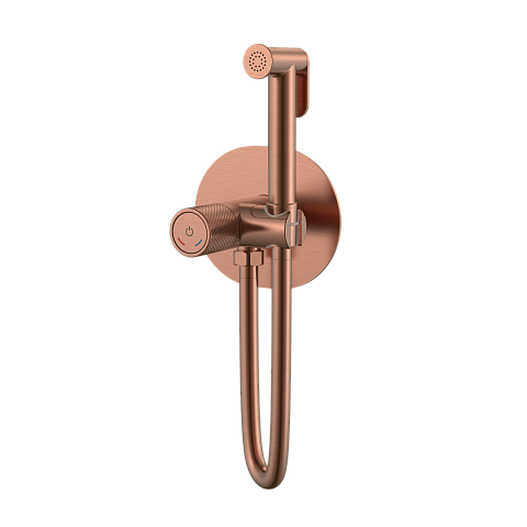 Смеситель гигиенический Boheme TECH Copper Brushed 157-CB