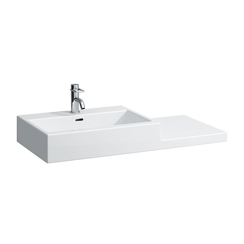 Laufen Living City Раковина 1000х460х140мм с 1 отв. под смеситель, цвет: белый, 8.1843.2.000.104.1