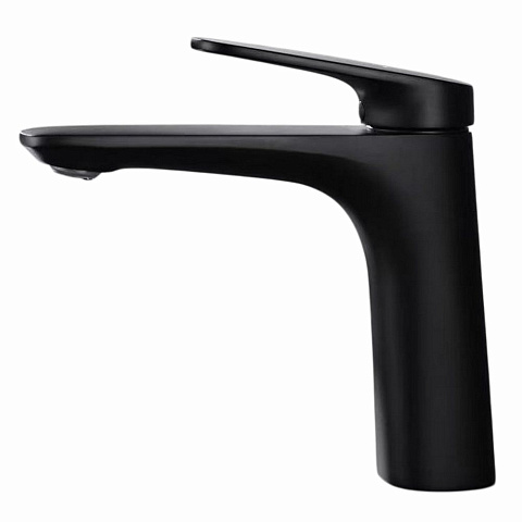 Смеситель для раковины Black&White UK8701B, чёрный матовый