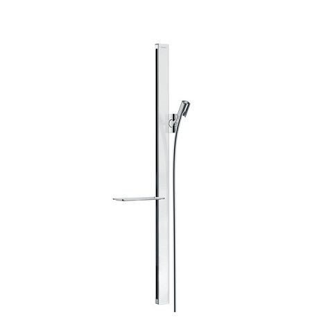 Hansgrohe HG Unica Штанга для душа E, 90см со шлангом, цвет: белый/хром, 27640400
