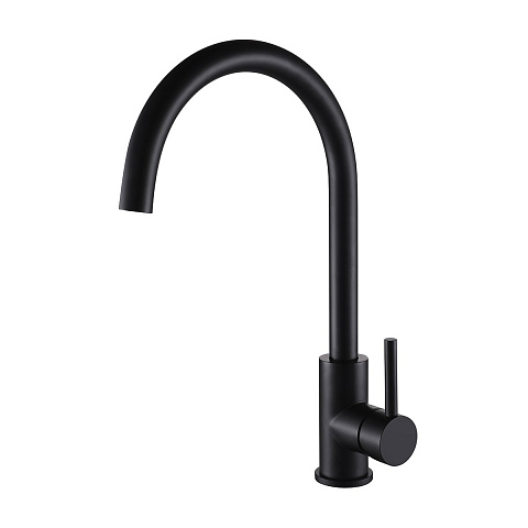 Кухонный смеситель Oliveeka KS OL-963002-MB, черный матовый