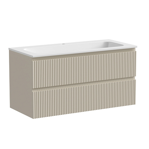 Тумба под раковину Sancos Snob R 100 см, Beige