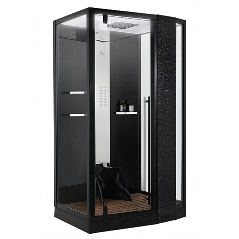 Душевая кабина ORANS SR-89105RS чёрный (1200x900x2200)