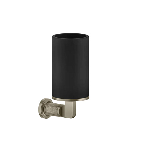 GESSI INCISO Стакан настенный, цвет: черный/finox, 58508#149