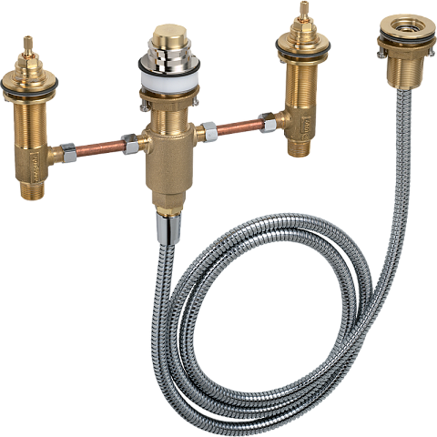 Смеситель Hansgrohe HG Скрытая часть д/ванны на 4 отверстия 13244180