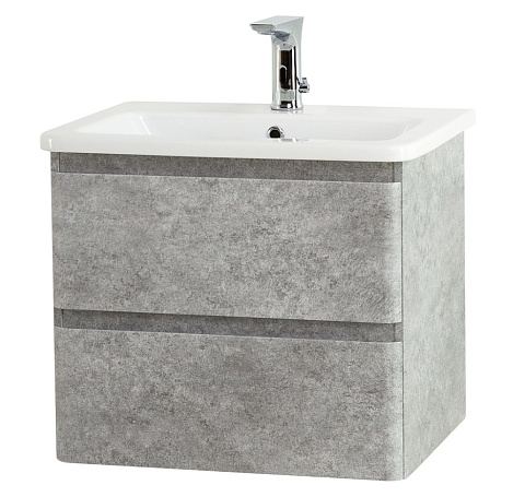 Тумба под раковину BelBagno Albano-Cer 50 см, Cemento Verona Grigio