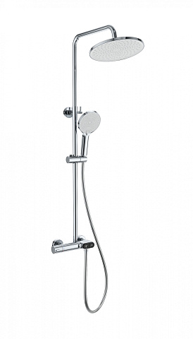 Душевая система с термостатом WONZON & WOGHAND MUSE Corno , Хром WW-B2091-A-CR