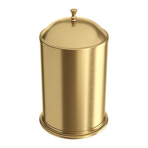 Ведро для мусора, классика Boheme Matt Gold 10915-MG