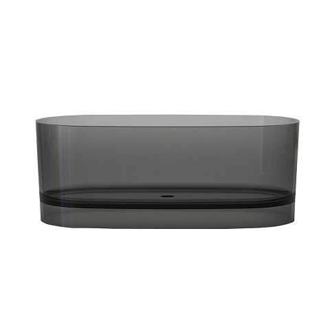 Ванна из стеклокамня Black&White SB3020 Smoky Grey (1700x780x560)