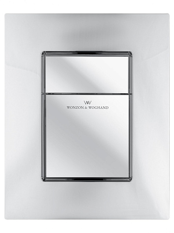 Кнопка смыва для инсталляции пневматическая WONZON & WOGHAND, Хром WW-IB256-CR