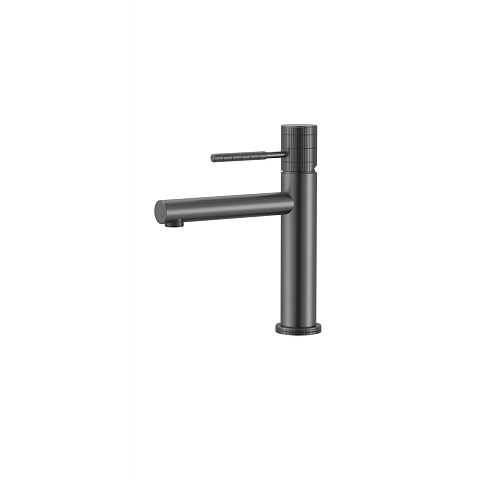 Смеситель для раковины Gid Edessa SS070-GM-K, вороненая сталь
