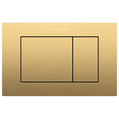 Кнопка для инсталляции, нерж.сталь Boheme Matt Gold NEW 650/2-MG