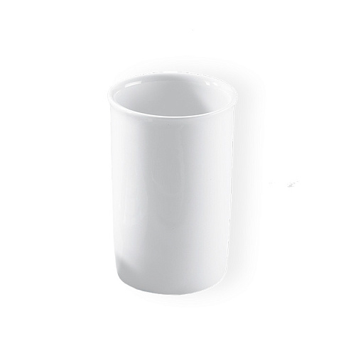 Decor Walther DW 609 Стакан для зубных шёток, фарфор, цвет: белый, 0810650