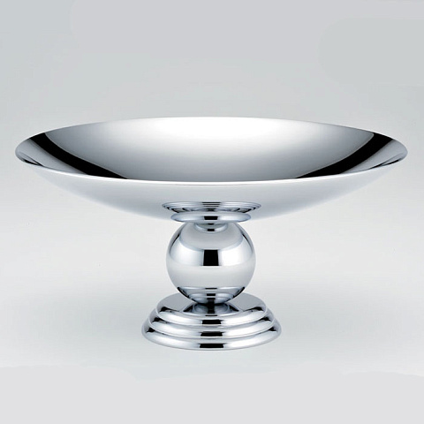 THG MARQUISE BLANC DECOR PLATINE Мыльница металлическая ø150 мм., настольная, цвет хром, A7G-A02-544GM