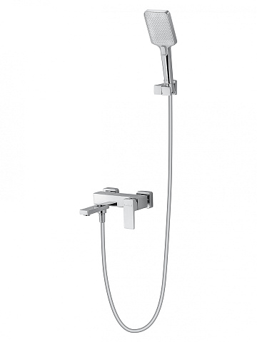 Смеситель для ванны с душем WONZON & WOGHAND CUBE 2.0, Хром WW-88037068-CR