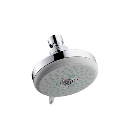 Hansgrohe HG Croma 100 Верхний душ Multi, 3jet (Rain, MonoRain, массажная), G1/2, шарнирное соединение, цвет: хром, 27443000