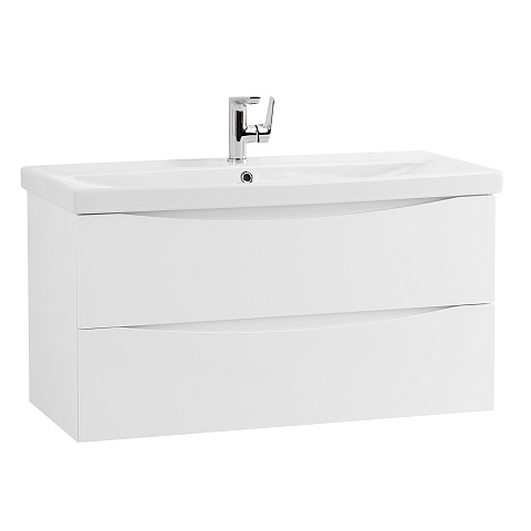 Тумба под раковину BelBagno Marino 80 см, Bianco Lucido