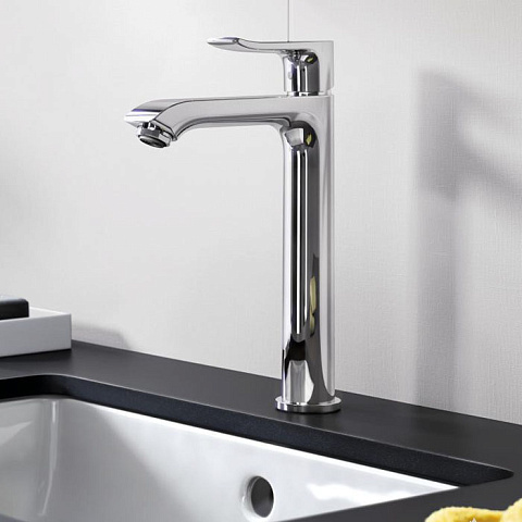 Hansgrohe HG Metris Смеситель для раковины, на 1 отв., излив 141мм, h193мм, цвет: хром, 31185000
