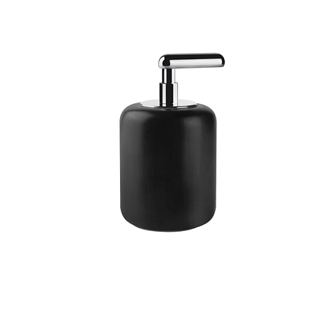 Gessi Goccia Дозатор для жидкого мыла настольный, цвет: хром/черный, 38038#031