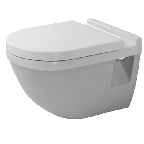 Duravit Starck 3 Комплект: унитаз подвесной 360х540 мм 220009 + сиденье с микролифтом: 006389 цвет: белый, 42000900A1 (220009+006389)