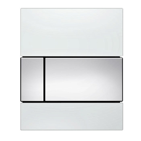 TECE TECEsquare Urinal, белый, клавиша хром глянцевый 9242802