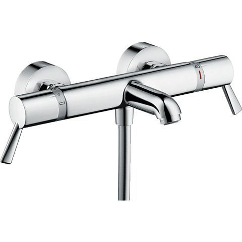Hansgrohe HG Ecostat Comfort Термостат для ванны на 2 источника с изливом 178мм, настенный монтаж, цвет хром, 13115000
