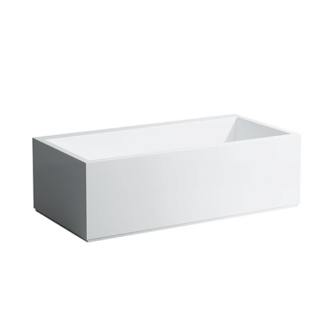 Laufen Kartell Ванна 1700x860x440мм, свободностоящая, с слив-переливом с подсветкой, сисит. подъема, материал: композит, цвет: белый, 2.2333.2.000.616.1