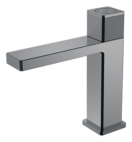 Смеситель автоматический для раковины Boheme QUAD Shine Gun Metal 159-SGM